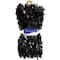 Beistle 15ft. Black 6-Ply Metallic Festooning Garland